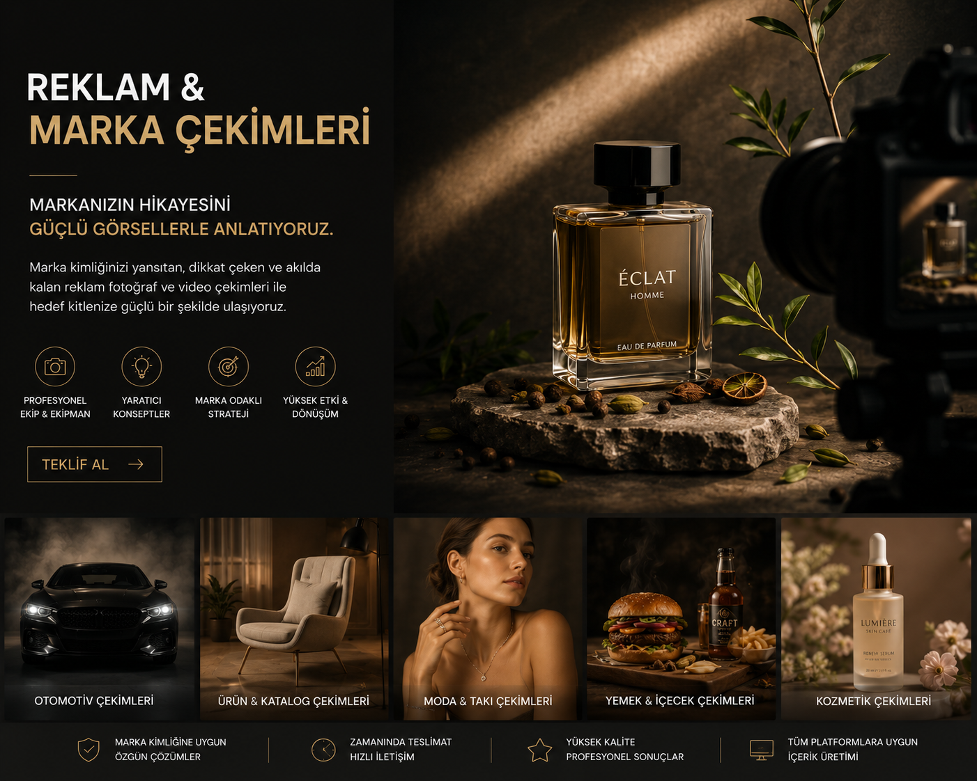Reklam ve Marka Çekimleri